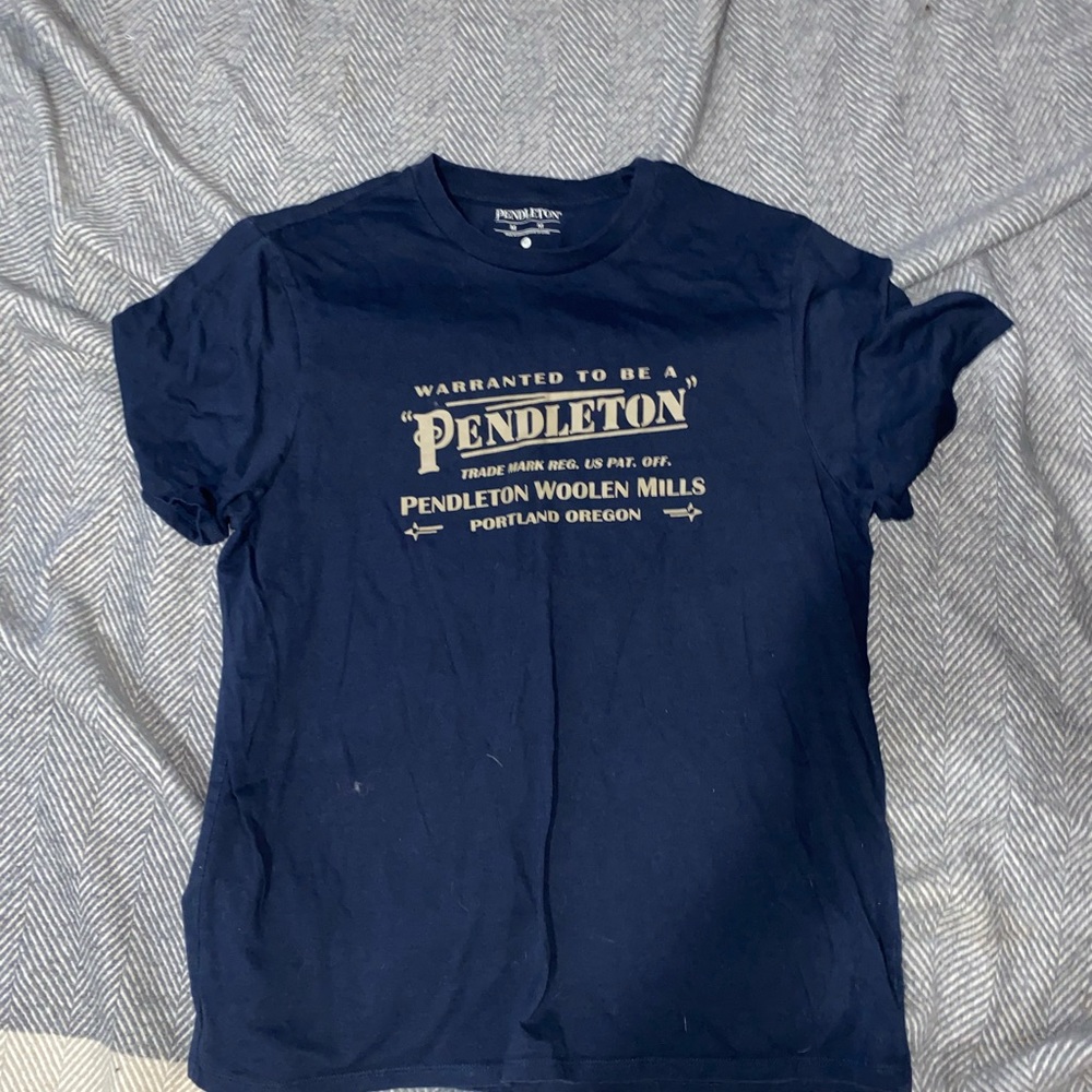 Pendleton top, unisex